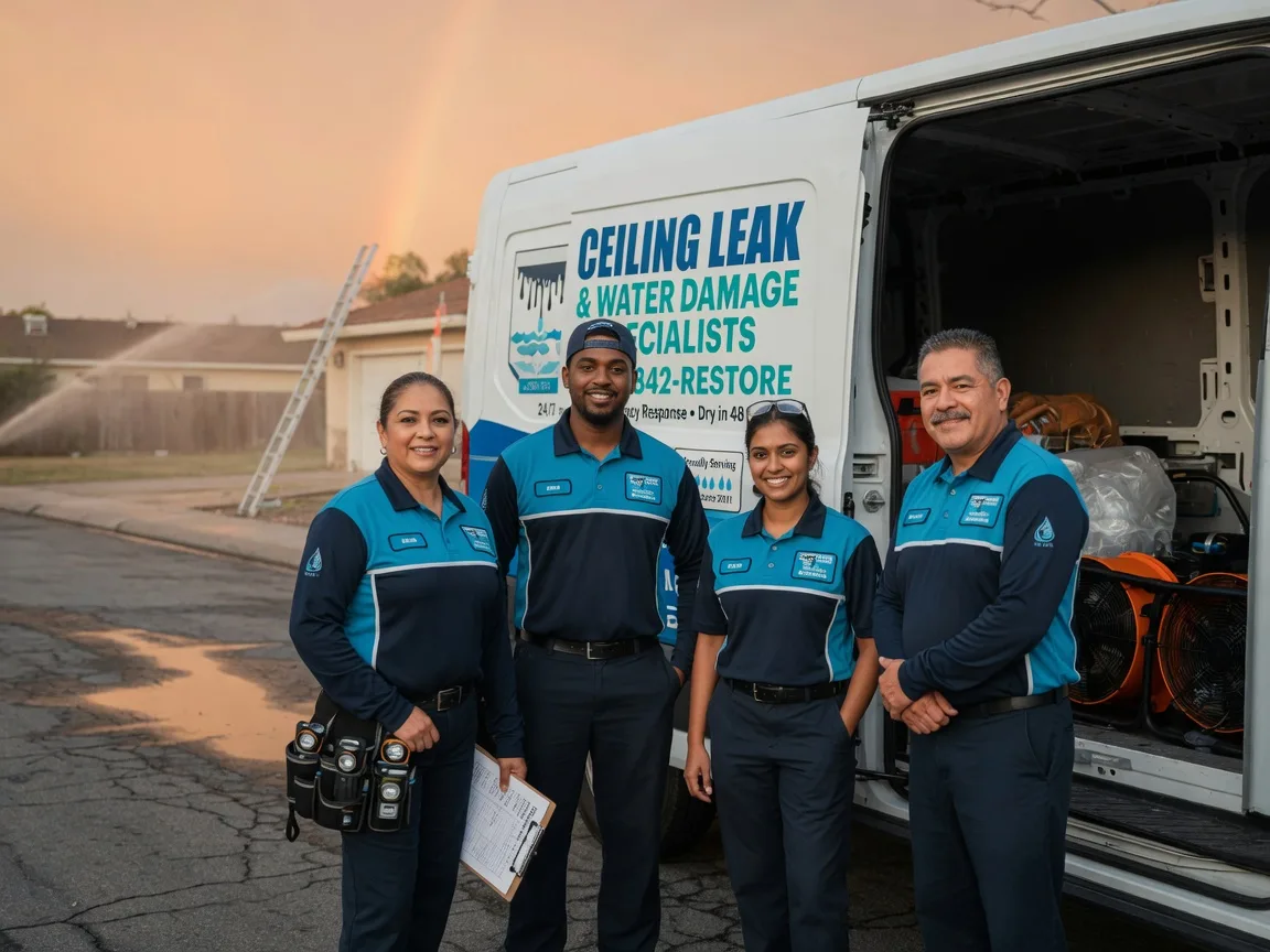 Ceiling Leak Cleanup company in Middleville, MI