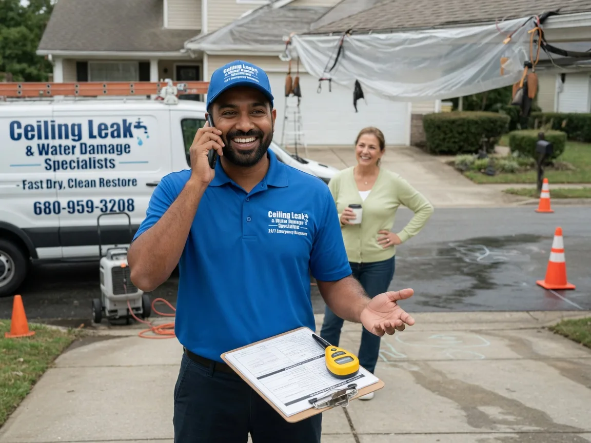 Ceiling Leak Cleanup Middleville, MI FAQs